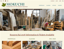Tablet Screenshot of mokuchiwoodworking.com